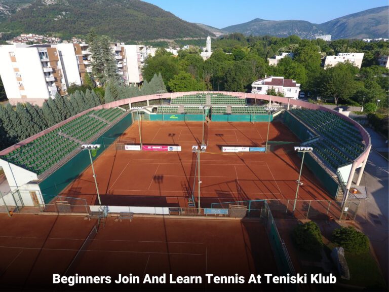Beginners Join And Learn Tennis At Teniski Klub